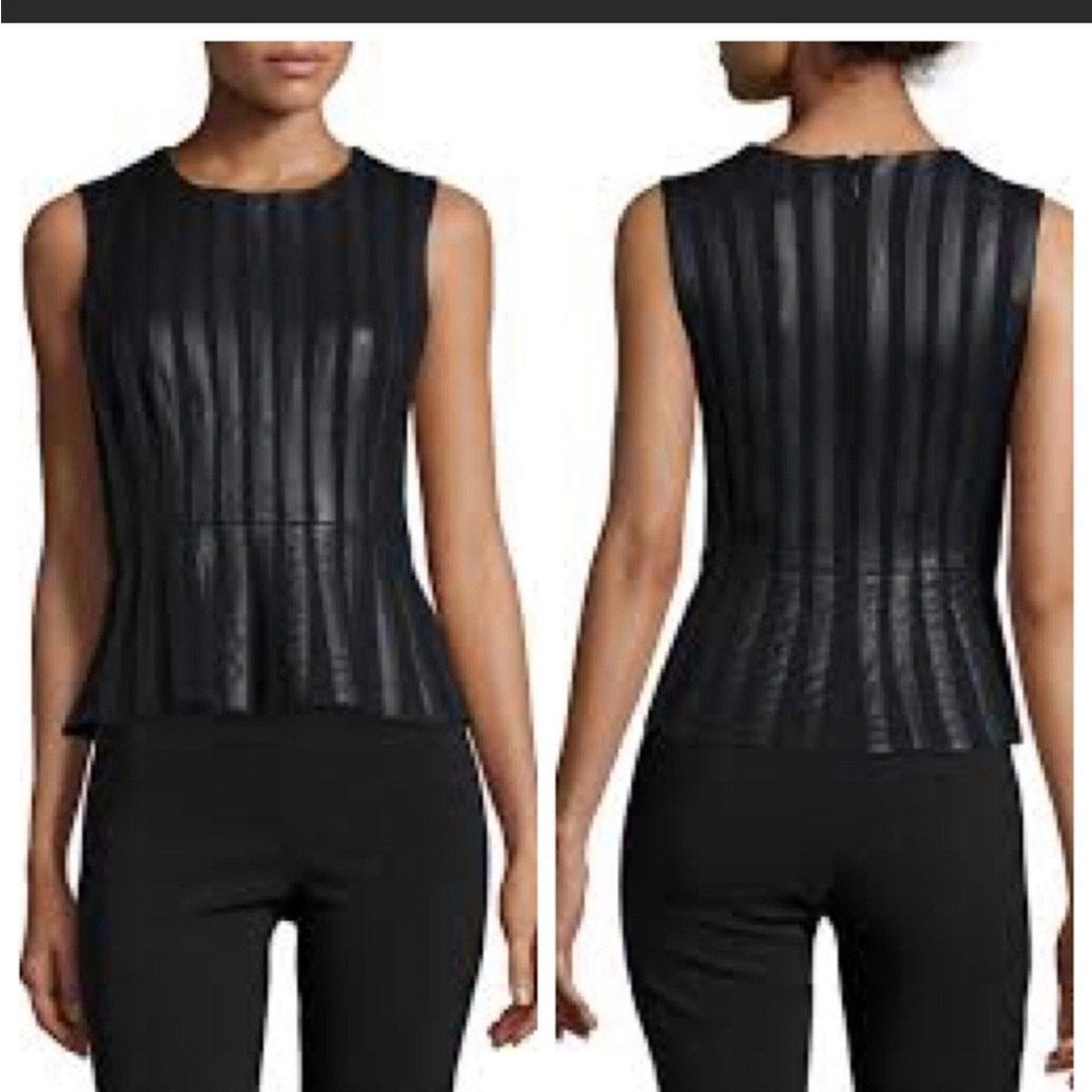 BCBGmaxazria Roland Peplum Top NWT $228 - Sz S